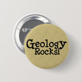 Chapa Redonda De 5 Cm ¡La geología es genial!
