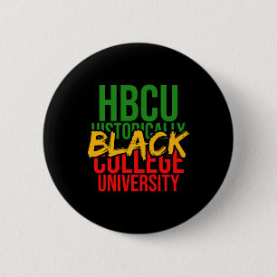 Chapa Redonda De 5 Cm La historia negra influye en el sueño de los Hbcu 