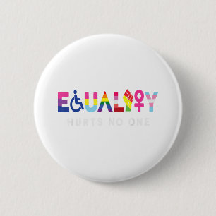 Chapa Redonda De 5 Cm La igualdad afecta al orgullo gay por la igualdad 