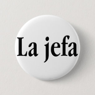 Chapa Redonda De 5 Cm La jefa