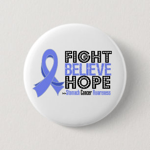 Chapa Redonda De 5 Cm La lucha cree la esperanza - cáncer de estómago