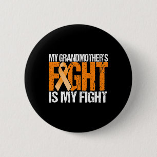 Chapa Redonda De 5 Cm La lucha de la abuela es mi lucha contra la leucem