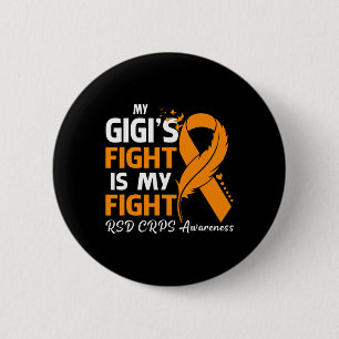Chapa Redonda De 5 Cm La lucha de mi Gigi es mi lucha por la conciencia