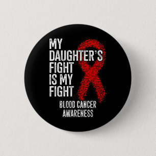 Chapa Redonda De 5 Cm La lucha de mi hija es consciente del cáncer de sa