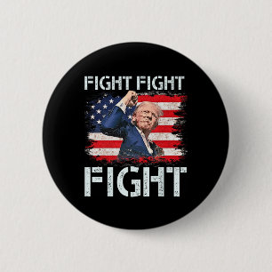 Chapa Redonda De 5 Cm La lucha de Trump contra las señales de Trump para