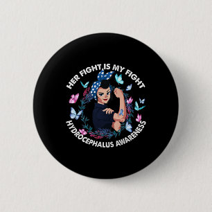 Chapa Redonda De 5 Cm La Lucha Es Mi Lucha Por La Conciencia De Los Hidr