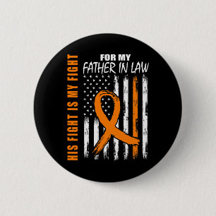 Chapa Redonda De 5 Cm La Lucha Es Mi Padre De La Lucha En La Leucemia La