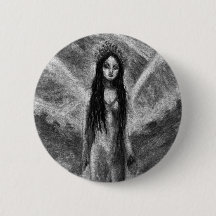 La Luna Dark Angel Fairy Goth Mujer Arte Original