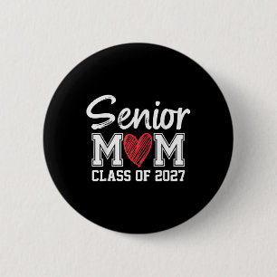Chapa Redonda De 5 Cm La Mayoría De La Madre Cl De 2027 Graduada Orgullo