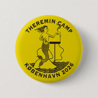 Chapa Redonda De 5 Cm La Medalla de la Sirena Olímpica