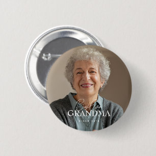 Chapa Redonda De 5 Cm La Mejor Abuela del Mundo desde XX Simple y Elegan
