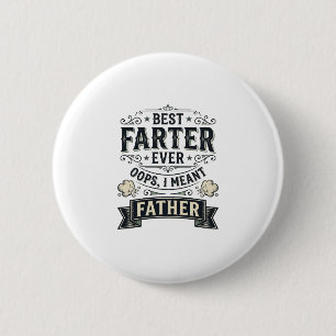 Chapa Redonda De 5 Cm La Mejor Camiseta De Diseño De Padre Divertido De 