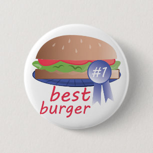 Chapa Redonda De 5 Cm La mejor hamburguesa