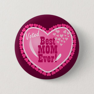 Chapa Redonda De 5 Cm ¡La mejor mamá NUNCA!