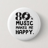 la música 80S me hace feliz