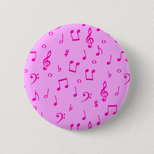 Chapa Redonda De 5 Cm La música cura_