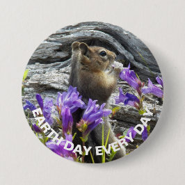 Chapa Redonda De 5 Cm La naturaleza de la ardilla subterránea se caracte