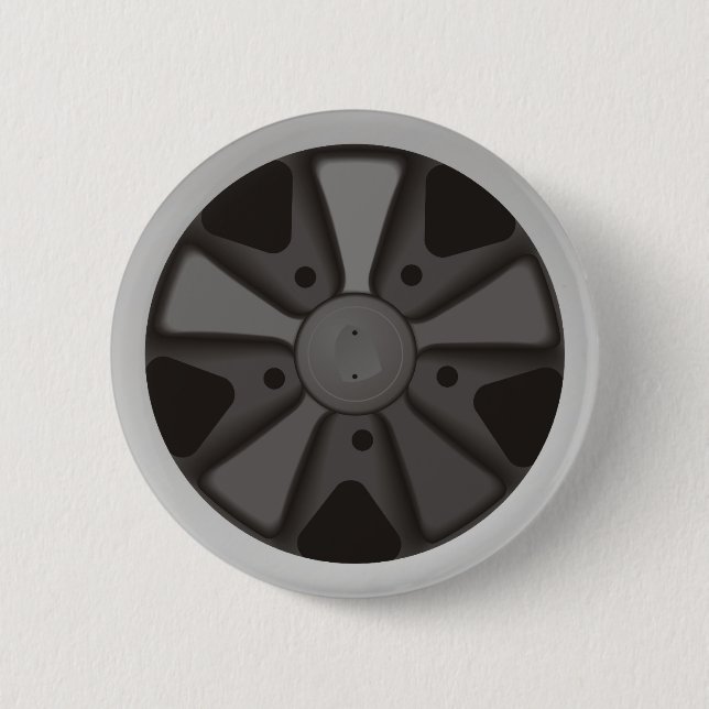 Chapa Redonda De 5 Cm La obra clásica se divierte la rueda de las (Anverso)