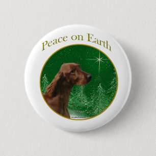 Chapa Redonda De 5 Cm La paz de los irlandeses