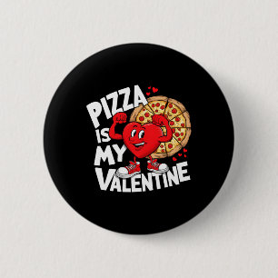 Chapa Redonda De 5 Cm La pizza gastronómica es mi meme valen de San Vale