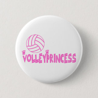 Chapa Redonda De 5 Cm La princesa de VolleyChick