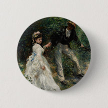 La Promenade Renoir Impresionante pintura