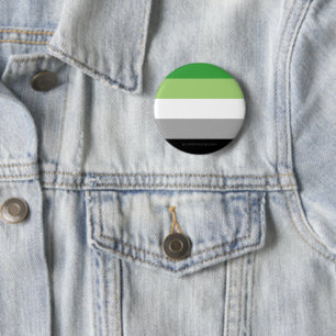 Chapa Redonda De 5 Cm La romántica bandera del orgullo de SlipperyJoe ob