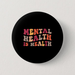 Chapa Redonda De 5 Cm La salud mental es la atención de la salud mental