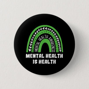 Chapa Redonda De 5 Cm La Salud Mental Es La Salud Como Conciencia De La 
