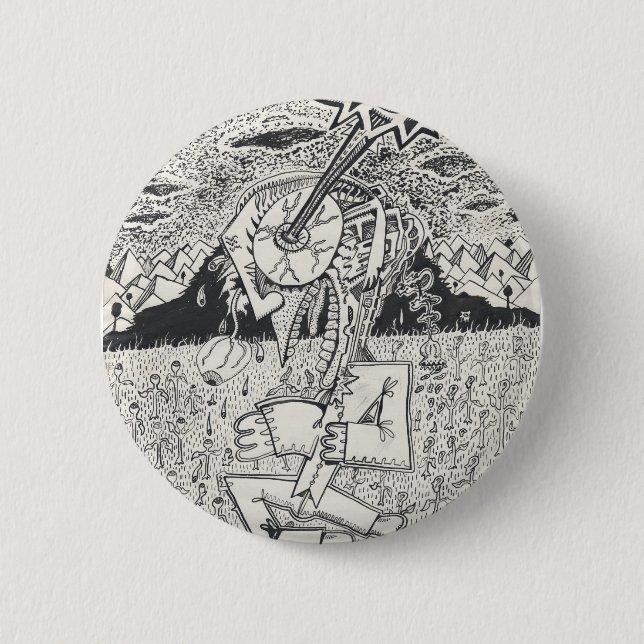 Chapa Redonda De 5 Cm La semilla (Anverso)