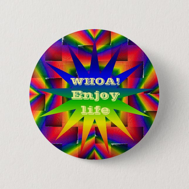 Chapa Redonda De 5 Cm ¡La vida! (Anverso)