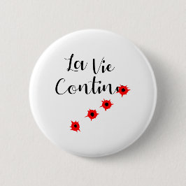 CHAPA REDONDA DE 5 CM LA VIE CONTINUE