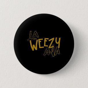 Chapa Redonda De 5 Cm La Weezy Ana Louisiana Feliz Mardi Gras disfrazarm