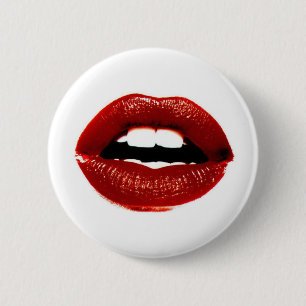 Chapa Redonda De 5 Cm Labios del azúcar