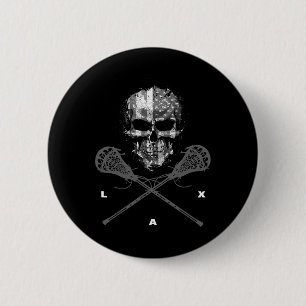Chapa Redonda De 5 Cm Lacrosse Apparel - Lacrosse 23
