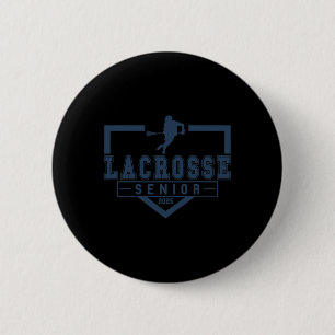 Chapa Redonda De 5 Cm Lacrosse Senior Night Lacrosse Senior 2025 Graduat