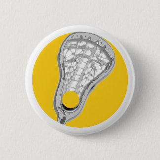 Chapa Redonda De 5 Cm Lacrosse Team Button