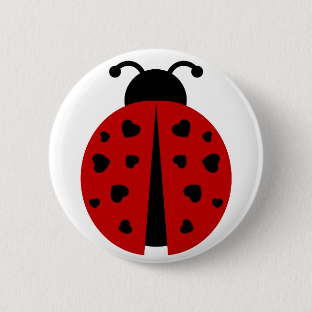 Chapa Redonda De 5 Cm ladybugz. (Anverso)