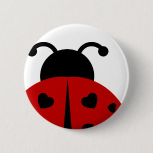 Chapa Redonda De 5 Cm ladybugz.