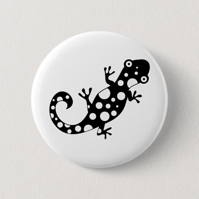 Chapa Redonda De 5 Cm Lagarto manchado (Anverso)