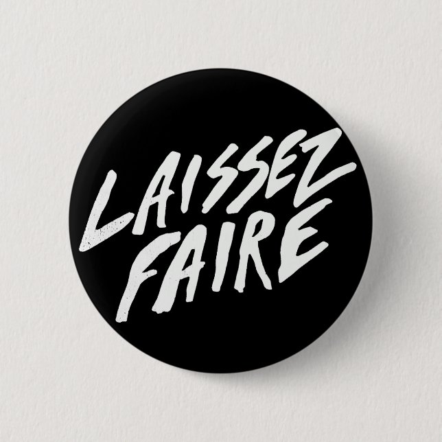 CHAPA REDONDA DE 5 CM LAISSEZ FAIRE (Anverso)
