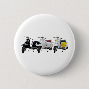 Chapa Redonda De 5 Cm lambretta
