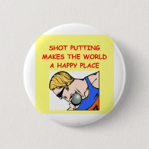 Chapa Redonda De 5 Cm lanzamiento de peso poniendo al putter