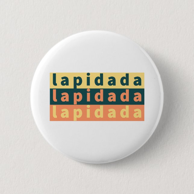 Chapa Redonda De 5 Cm lapidada (Anverso)