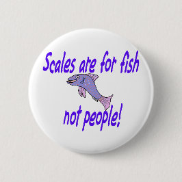 Chapa Redonda De 5 Cm Las escalas son para peces