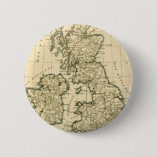 Chapa Redonda De 5 Cm Las islas británicas