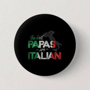 Chapa Redonda De 5 Cm Las Mejores Papas Son Italianas Divertido Italia B