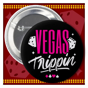 Chapa Redonda De 5 Cm Las Vegas: Chicas viajan a Las Vegas Cumpleaños Va
