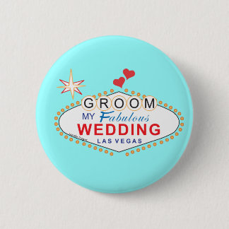 Chapa Redonda De 5 Cm Las Vegas Groom