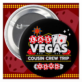 Chapa Redonda De 5 Cm Las Vegas Vacation Cousin Crew Las Vegas